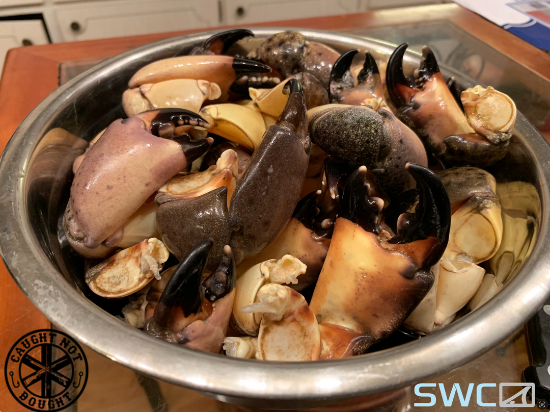 Caught Not Bought ~ Stone Crab Grilled Cheese