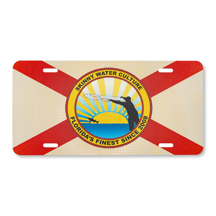 License Plate Cracker Flag