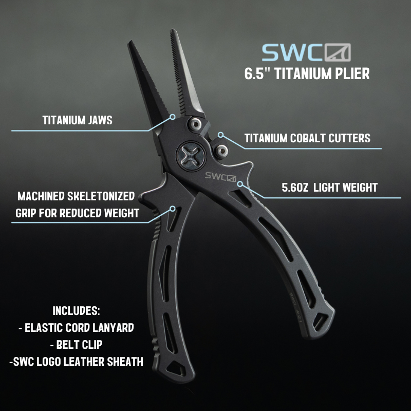 SWC 6.5" Titanium Plier
