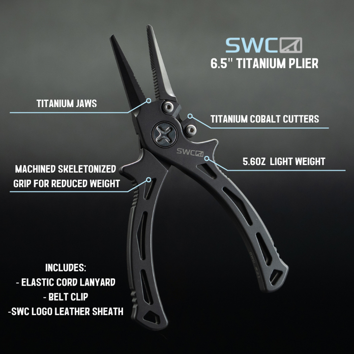SWC 6.5" Titanium Plier