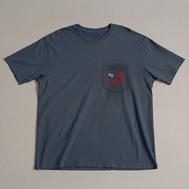 Drifter Flag Pocket Tee