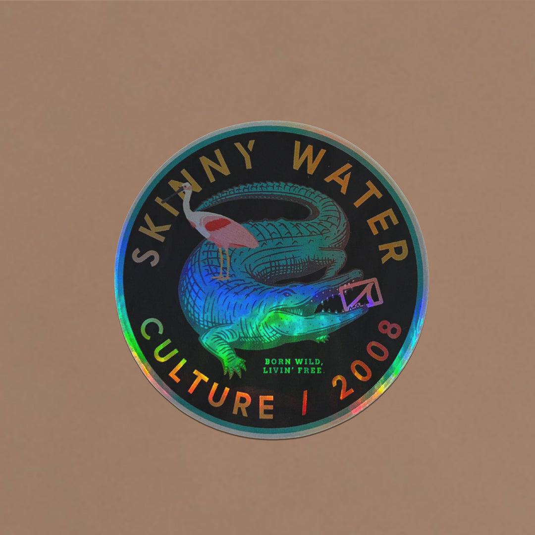 Free Ridin Too Holo Sticker